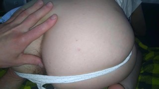 I got into my stepmom's panties, felt the fluffy bush and licked her - GinnaG