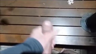 Handjob in public !!! One more !!! uhuuuuu !!!