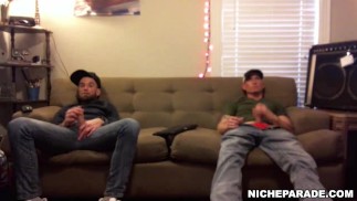 NICHE PARADE  Footage Of Two Straight Guys Beating Off In My Hostel