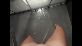 Shower pee
