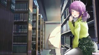 Chica in the audio library