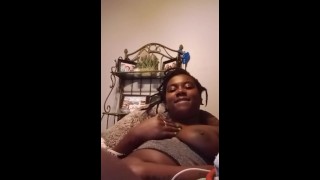 Playing wit her 