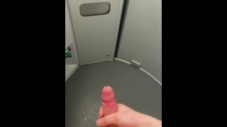Handjob on the train