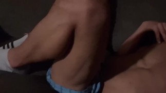 Mi stepdad woke up in the middle of the night to fuck me