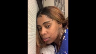 Big booty bitch fucked  in bathroom 
