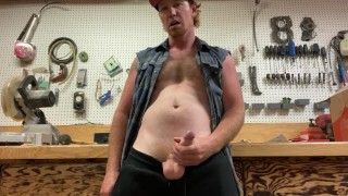 Workshops jerk off  ginger construction worker solo uncut 