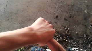 a guy just sucked me in a pretty nice setting