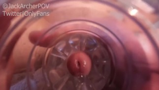 Internal Fleshlight Cumshot