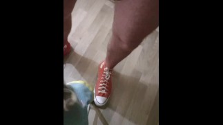 Filling My Converse with