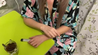 Russian Stepmom had sex with her stepson