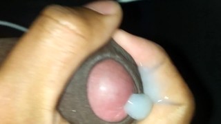 Masturbating in the bathroom