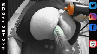 Anal dildo to fuck machine deep with my alien hentai sinnovator dildo