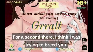 Werewolf Geralt fuck Jaskier