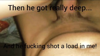 'I let a complete stranger cum in me!' She shows off her messy pussy then tells BF what happened...