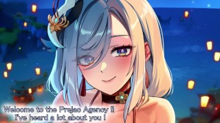 [Hentai JOI] Prejac Agency 003 [Multiple Endings, Edging, Slave control] (Shenhe - Hasumi)