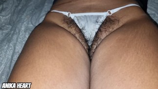 I Let Him Touch Me and Eat My HAIRY PUSSY When He Walked into My Room