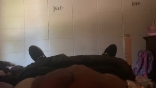 Playing with my dick waiting on you.