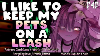 F4F - Occupational Hazards: A Warlock's Devotion - Goddess x Sub Warlock - ORAL - Fingering -PREVIEW