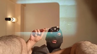 POV - Extreme humiliation. Spit, human ashtray, feet.