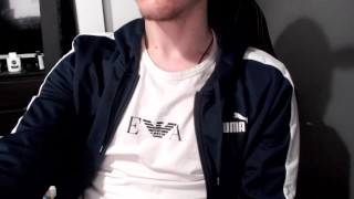 Chav webcam show wank