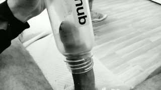 🇨🇿Vintage Fat Cock Fucking PulseVault Bottle with Final Creampie