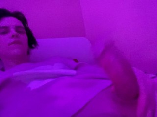 Femboy Play with his Big Dick