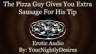 Pizza Guy Pulls Your Hair and Cums In Your Pussy [Rough] [Counter Sex] (Erotic Audio for Women)