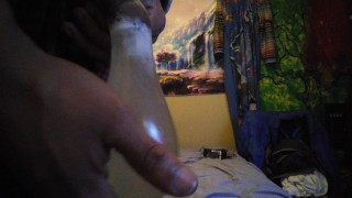 FIlled a condom with cum and piss. REQUESTED CONTENT SOLD