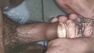 Dildo docking couldn't help to cum