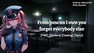 [F4M] [Spicy] Yandere Police Officer Makes You Her Good Boy ASMR Roleplay
