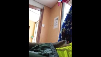 Latin male masturbating his cock very rich