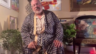 Retired Fat Italian Grandpa Has a Huge Ass To Fuck