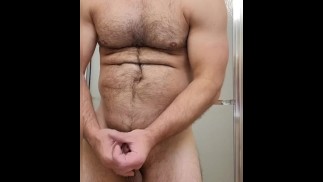 Hairy muscle bear flexing compilation
