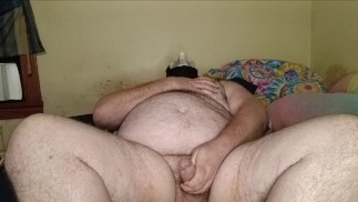 Little dick big load with moaning