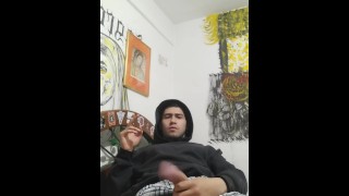 Big hard cock squirts