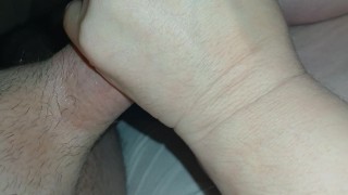 Hand  titties