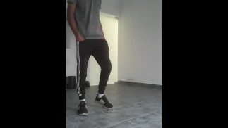 18 year old guys are naughty! Super sharp cock!! In Public View