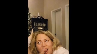Pretty Chelsi sucks the CUM out like a Good GIRL