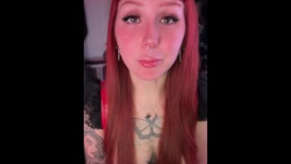 Femdom punishment ruin your orgasm eat your spunk CEI