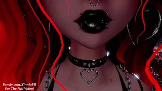 Big Goth Lips Kiss & Suck You | VRChat Roleplay | PREVIEW