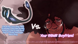 Your ASMR Boyfriend Uses a Vibrating Anal Butt Plug Prostate Stimulator and Cums HARD