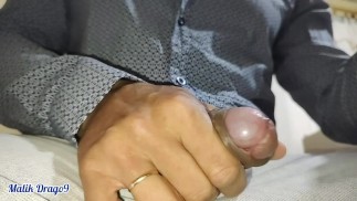 Malik Drago9 - big dick very horny at work jerking off cumming a lot