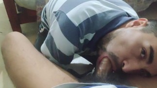 Cock sucking