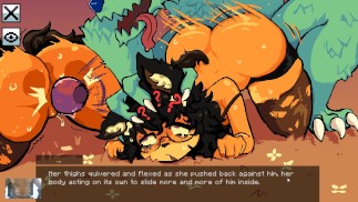 ALL WEREWOLF HENTAI ANIMATIONS WITH A GOTH FURRY - HENTAI STRUGGLERS