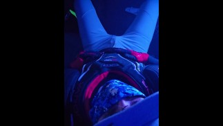 Cup Bulge & Shoulder Pads—Watch Me Edge in Full Gear