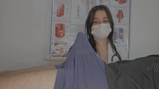 Nurse cares for patient with priapism