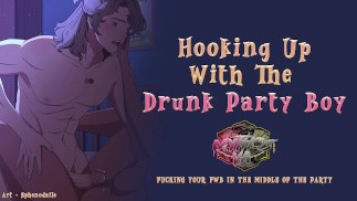 Teasing & Dominating The Subby Party Boy | [M4F] [FWB] [MSub] [Male Moaning] ASMR Audio Roleplay